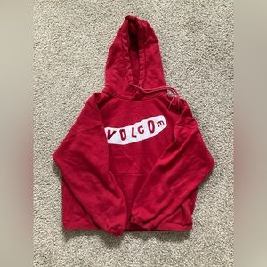 Red Volcom sweatshirt